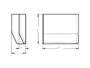 Guscio per Attacco Base Bianco Dx  Camar - immagine 2